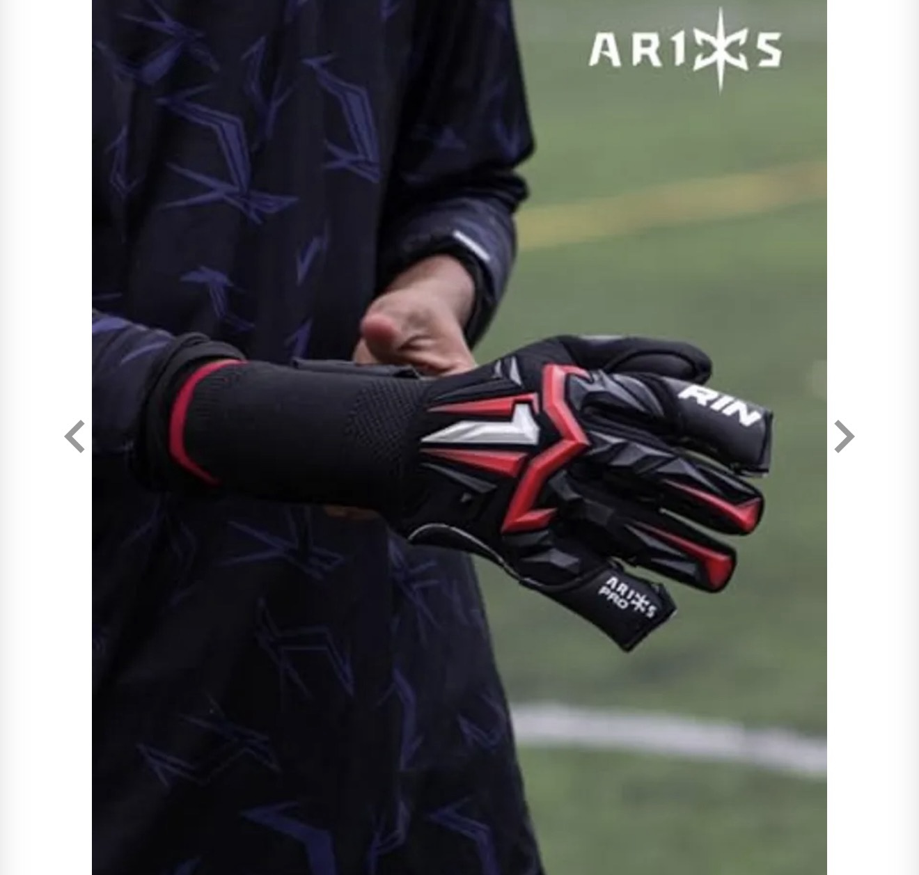 Rinat Aries X Pro | Palma AXG | Adulto negro rojo