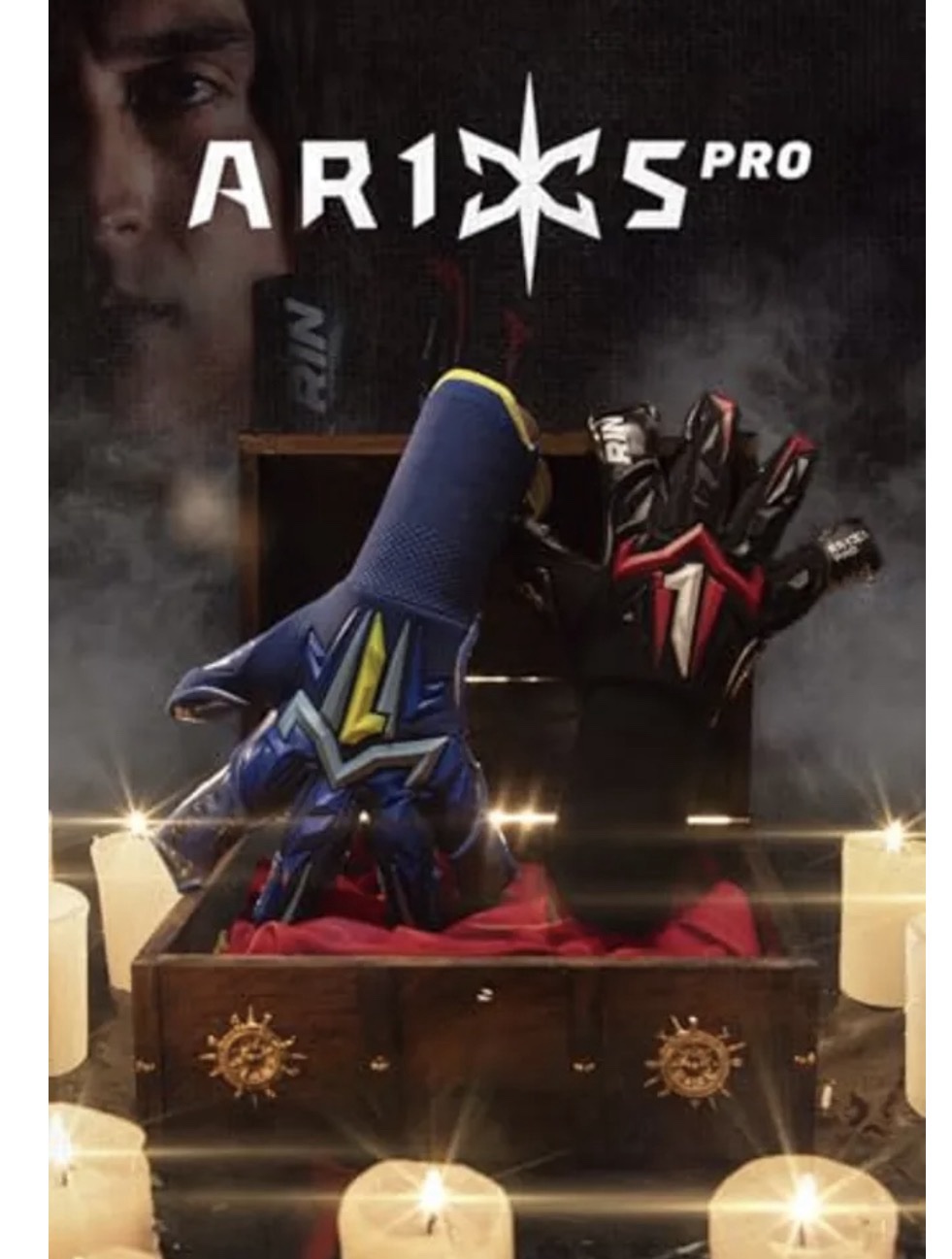 Rinat Aries X Pro | Palma AXG | Adulto negro rojo