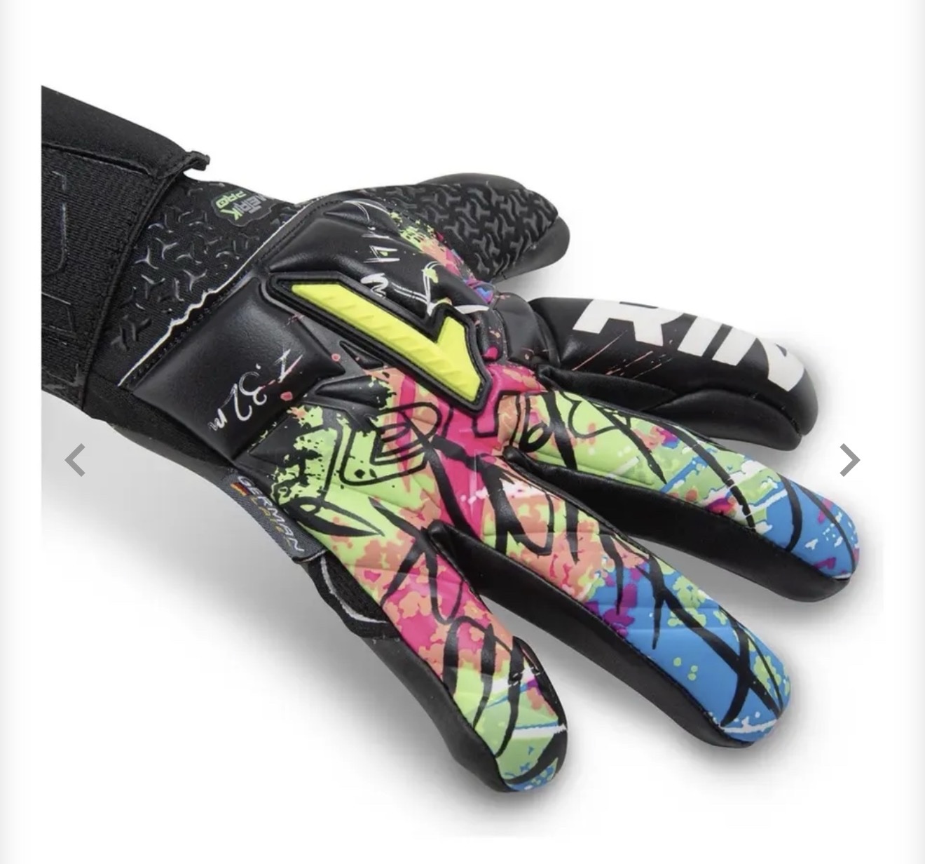 Rinat Asimetrik Pro (Negro/Amarilloverde Rosa)